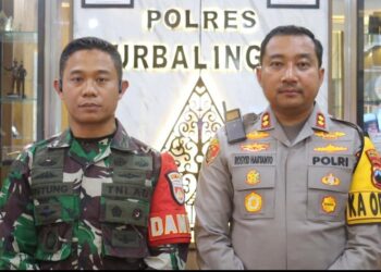 Kapolres Bersama Dandim Ajak Seluruh Masyarakat Purbalingga Wujudkan Pilkada Damai