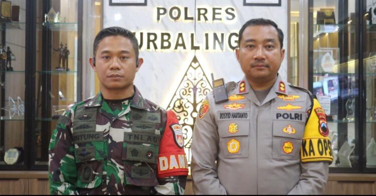 Kapolres Bersama Dandim Ajak Seluruh Masyarakat Purbalingga Wujudkan Pilkada Damai