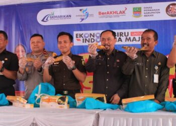 Pemkab Bekasi Peringati Hari Ikan Nasional, Sekaligus Gelar Makan Serentak di 22 Kecamatan di Kabupaten Bekasi