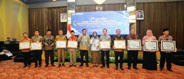 Opini Kepatuhan Penyelenggaraan Pelayanan Publik Banyumas Dari Ombudsman Kualitas Tertinggi