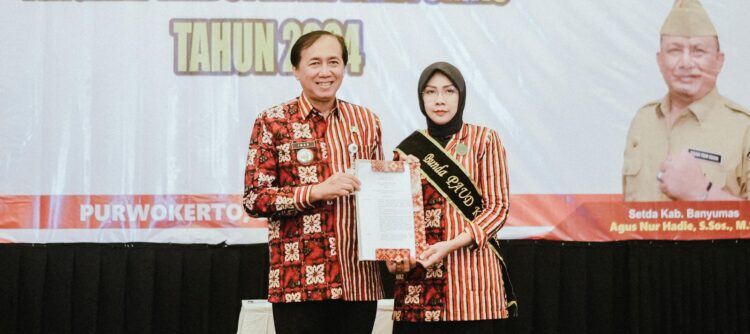 Dewi Wikaningsih Dikukuhkan Menjadi Bunda PAUD Kabupaten Banyumas