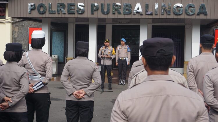 Kapolres Purbalingga Sampaikan Arahan Presiden kepada Anggota