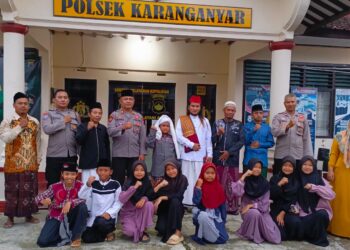 Polsek Karanganyar Selenggarakan Khitan Gratis untuk Anak Yatim Piatu