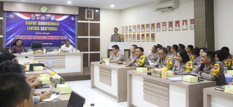 Gelar Rakor Linsek Persiapan Nataru 2024, Polda Jateng Jamin Kelancaran Arus Mudik dan Balik