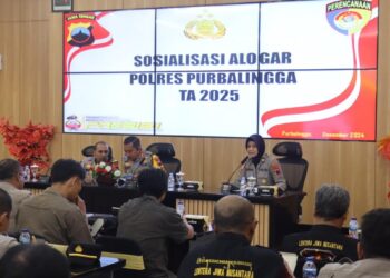 Wujud Transparansi, Polres Purbalingga Sosialisasi Alokasi Anggaran Tahun 2025