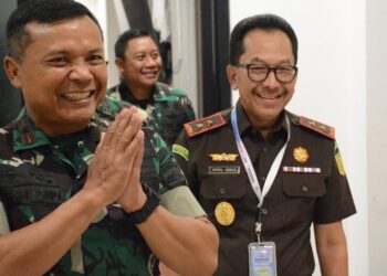 Danrem 031/Wira Bima Bersilaturahmi ke Kejaksaan Tinggi Riau