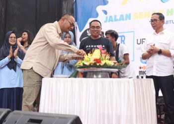 Kompak Adalah Jalan Menuju Kesuksesan, Pesan Pj. Bupati pada HUT Perumda TRS