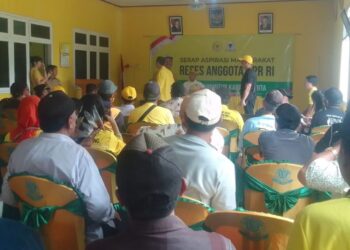 Acara Asprasi Masyarakat RESES ANGGOTA DRR RI dipelelangan ikan KUD Mina Karya Bukti Sejati