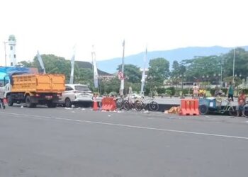 Perayaan Tahun Baru 2025 Tinggalkan Puluhan Ton Sampah di Banyumas