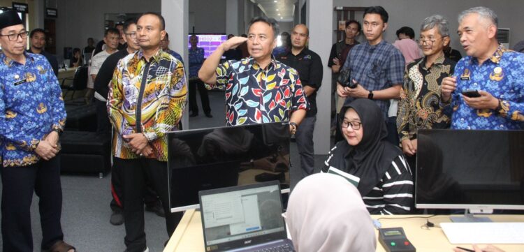 Pj.Bupati Subang Dampingi Sekda Jawa Barat,Pastikan Simulasi SIMBG Berlangsung Baik dan Lancar