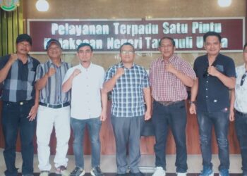 Kepala Kejaksaan Negeri Tapanuli Utara Terima Audiensi Pengurus SMSI Tapanuli Utara