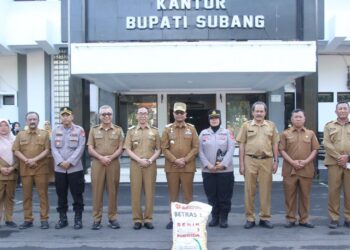 Pj.Bupati Subang Pimpin Apel Gabungan Perdana di Awal 2025, Ajak Tingkatkan Kolaborasi Raih Prestasi