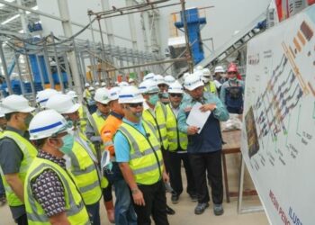 Teguh Setyabudi Tinjau Progres Pembangunan RDF Plant Jakarta