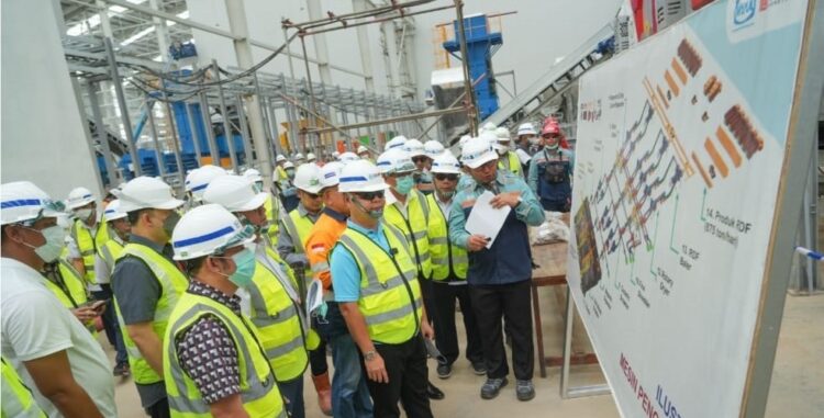 Teguh Setyabudi Tinjau Progres Pembangunan RDF Plant Jakarta
