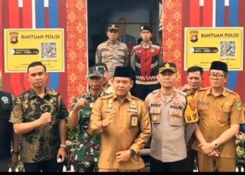PJ.Bupati Fauzan Khoiri Cenim, Tinjau Pos Keamanan Persiapan Tahun Baru 2024-2025