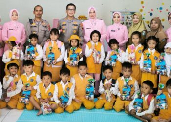 Peduli Pendidikan, Kapolres Purbalingga Kunjungi TK Kemala Bhayangkari