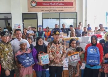PJ Gubernur DKI Jakarta Sambangi Lokasi Pengungsian Rusun Embrio