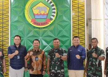 Danrem 031/Wira Bima Terima Silaturahmi  Team PLN  dan Rombongan