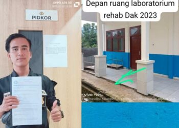 Ketua LSM Gaven Resmi Laporkan Dana DAK dan Dana BOS SMAN 2 Muara Pinang
