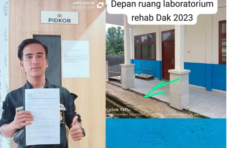 Ketua LSM Gaven Resmi Laporkan Dana DAK dan Dana BOS SMAN 2 Muara Pinang