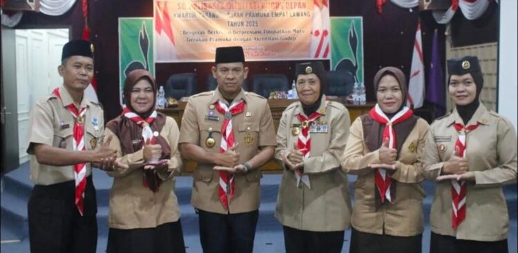 Penjabat Bupati Empat Lawang Buka Sosialisasi Akreditasi Gugus Depan