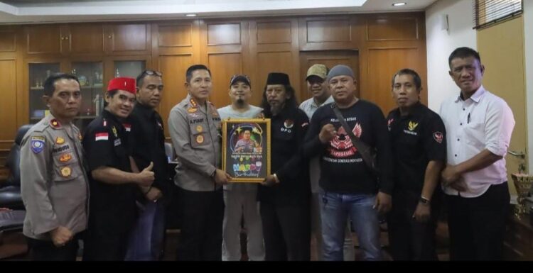 Kapolres Jakarta Utara Jalin Silaturahmi Bersama Ormas BAPEGESIS