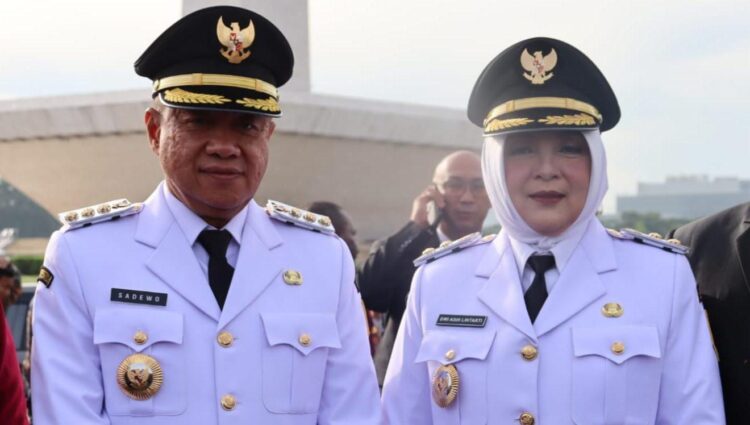 Sah! Sadewo-Lintarti Sebagai Bupati dan Wakil Bupati Banyumas