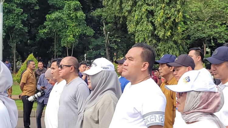 Sadewo dan Lintarti bersama Ratusan Kepala Daerah Terpilih Mengikuti Gladi Kotor Pelantikan di Monas