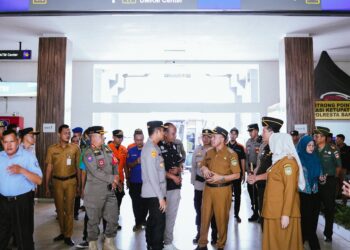 Bupati Banyumas Sadewo Tinjau Posko Persiapan Idul Fitri 1446 H/2025 M