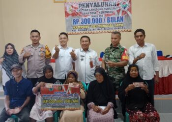 Kampung Tri Tunggal Jaya Bagikan BLT DD Untuk 36 KPM Tahun 2025