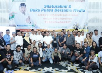 Bupati Subang Bukber Bersama Dan Diskusi Bareng Para Insan Media