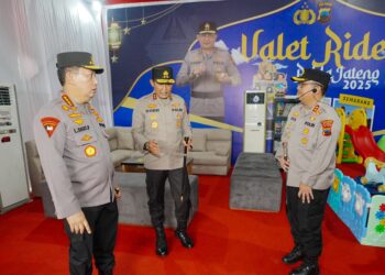 Kapolri Pastikan Kesiapan Pengamanan Arus Mudik dan Layanan Valet & Ride Polda Jateng
