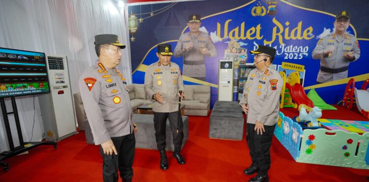 Kapolri Pastikan Kesiapan Pengamanan Arus Mudik dan Layanan Valet & Ride Polda Jateng