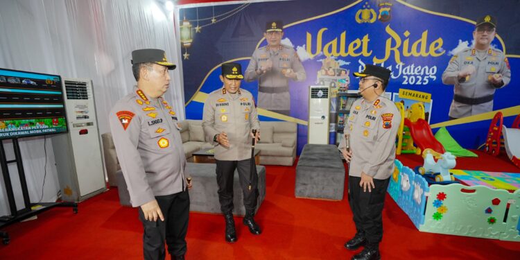 Kapolri Pastikan Kesiapan Pengamanan Arus Mudik dan Layanan Valet & Ride Polda Jateng