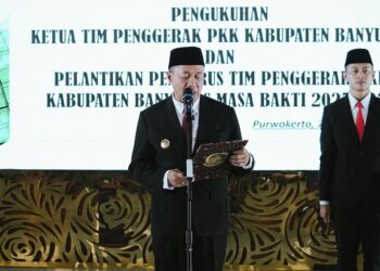 Sadewo Lantik 42 Pengurus TP PKK Banyumas
