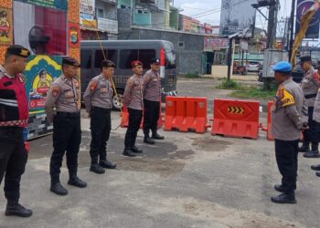Hari Pertama Operasi Ketupat Krakatau 2025, Kasi Propam Polres Tulang Bawang Berikan 4 Penekanan Kepada Personel