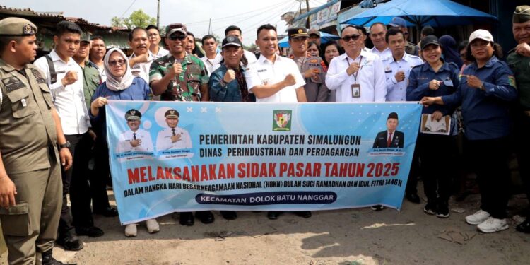 Hadapi Hari Raya Idul Fitri 1446 H/2025 M, Wakil Bupati Simalungun Sidak Pasar Serbelawan, Pantau Harga Bahan Pokok
