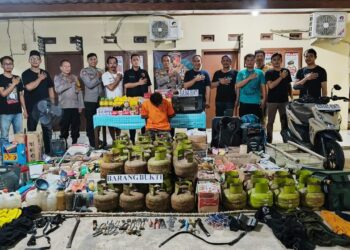 Polsek Banjar Agung Tangkap Pelaku Curat Spesialis Tabung Gas Elpiji 3 Kg Yang Sudah Beraksi di 8 TKP
