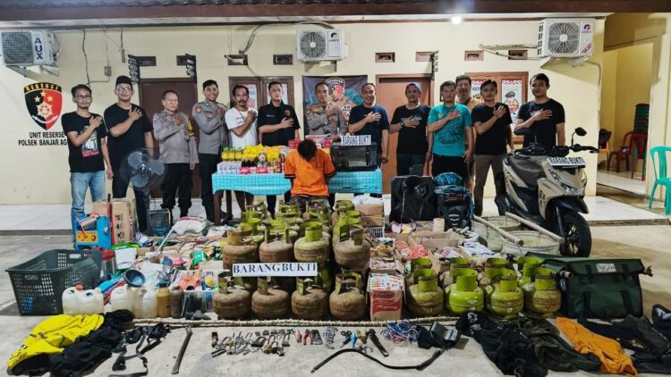 Polsek Banjar Agung Tangkap Pelaku Curat Spesialis Tabung Gas Elpiji 3 Kg Yang Sudah Beraksi di 8 TKP