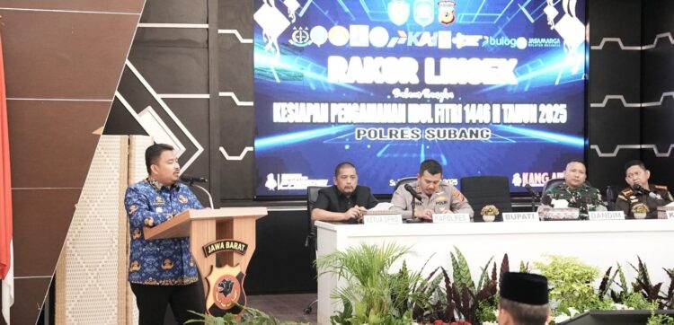 Bupati Subang Ikuti OPS Ketupat Lodaya 2025,Memastikan Seluruh Tahapan Pengamanan Terlaksana Dengan Baik