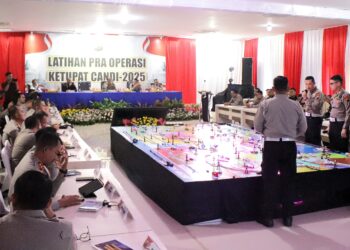 Polda Jateng Gelar Latpraops Ketupat Candi 2025, Siapkan 14.693 Personel untuk Pengamanan Mudik Lebaran