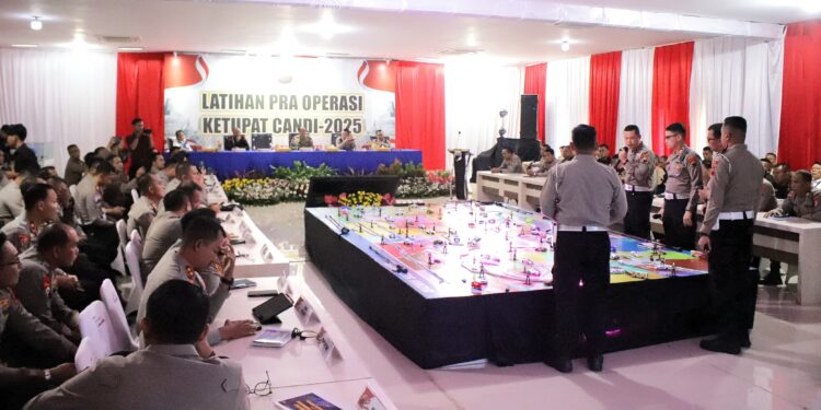 Polda Jateng Gelar Latpraops Ketupat Candi 2025, Siapkan 14.693 Personel untuk Pengamanan Mudik Lebaran