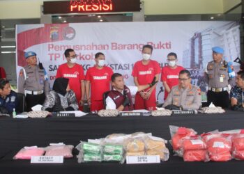 Musnahkan 26 Kg Sabu dan 10 Ribu Pil Ekstasi, Polda Jateng Awali Tahun 2025 dengan Selamatkan 140 Ribu Jiwa Masyarakat