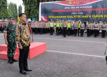 Gelar Pasukan OKC 2025, Polres Purbalingga Siap Amankan Idul Fitri 1446 H
