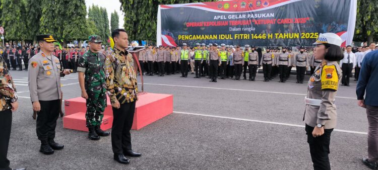 Gelar Pasukan OKC 2025, Polres Purbalingga Siap Amankan Idul Fitri 1446 H