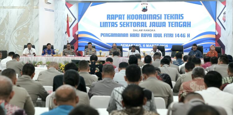 Polda Jateng Sebut Kolaborasi Antarinstansi Jadi Kunci Utama Wujudkan Suasana Lebaran Aman, Nyaman, dan Damai