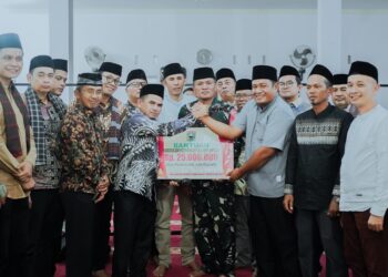 Wabup Solok H.Candra Pimpin TSR Kunjungi Mesjid Nurul Ihsan Jorong Sambuang Nagari Tanjung Bingkung Kecamatan Kubung