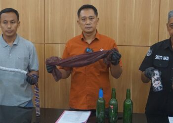 Gagalkan Perang Sarung, Polres Purbalingga Amankan 10 Orang