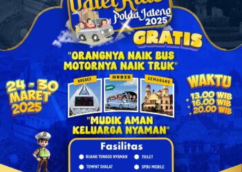 Nikmati Mudik Tanpa Repot, Valet Ride Polda Jateng Siap Melayani