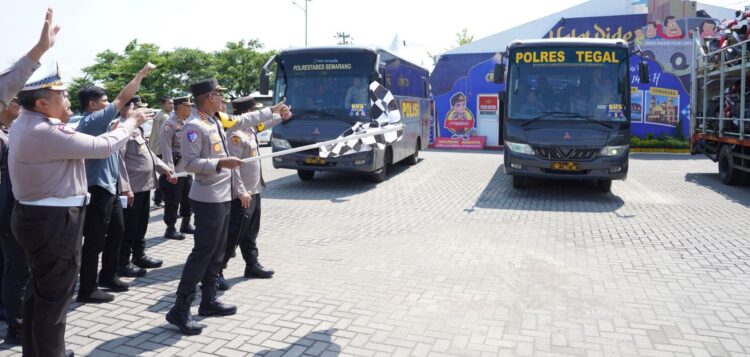 Wakapolda Jateng Cek Ke Brebes, Himbau Pemudik Bersepeda Motor Ikuti Program “Valet Ride”